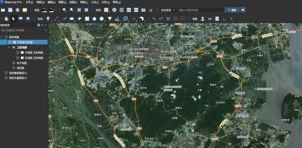 Bigemap Pro地图效果