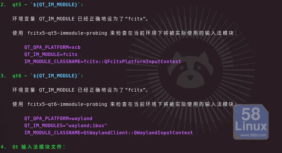 fcitx5-diagnose 验证配置是否正确