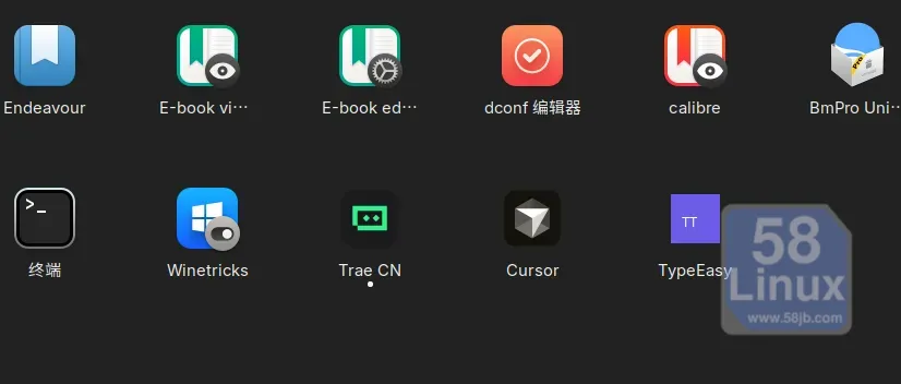 Trae CN应用列表的图标展示